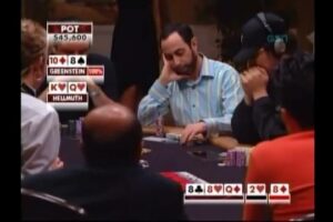 Phil Hellmuth vs Barry Greenstein &amp;#8211; Sick Hand