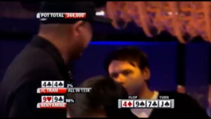 Benyamine and JC Tran in a Cooler Setup