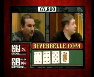 Mike Matusow Gets Lucky&amp;#8230; Almost