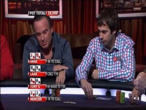 Jason Mercier vs Tony G &amp;#8211; Preflop Action