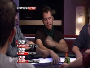 Scott Seiver Going for Value at Wrong Moment