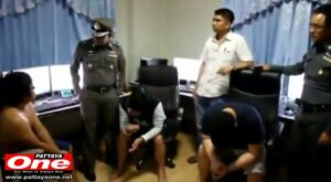 Korean mob arrested in Pattaya-based Online Gambling Operation