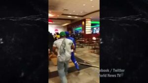 Massive brawl break out at Resorts World Casino in Queens