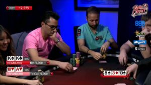 Daniel Negreanu and Antonio Esfandiari play big straddle pot