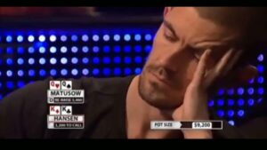 Mike Matusow Dances With His Donkey