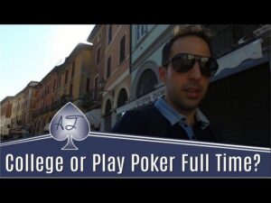 Alec Torelli &amp;#8211; Should I Quit College To Play Poker?