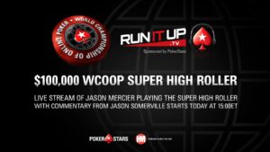 WCOOP 2016 &amp;#8211; Jason Mercier Live Streams £100k High Roller