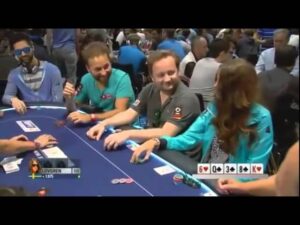 Daniel Negreanu Flirting With Sofia Lovgren!