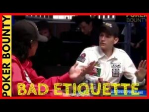 Scotty Nguyen Crossing the Bad Etiquette Line