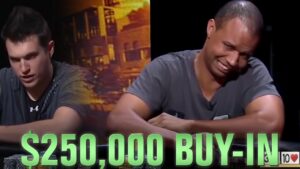 Poker Hands &amp;#8211; Phil Ivey Agonizes Over The River