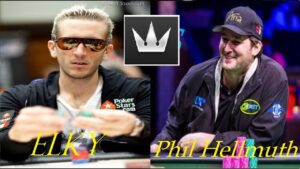 Phil Hellmuth Blasting Away vs ElkY