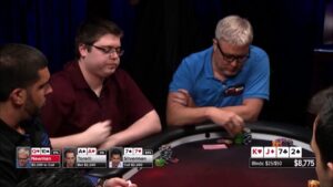 Action flop at Poker Night in America!