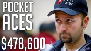$478,600 Pot Makes Daniel Negreanu SWEAT!