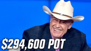 Doyle Brunson FIGHTS Young Gun For $294,600 Pot