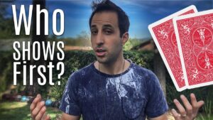 Who Should Show Their Hand First?