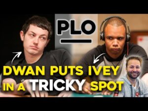 PLO Hand Breakdown With Negreanu: Ivey vs Dwan
