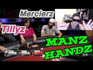 Manz Handz &amp;#8211; Poker Night In America: Tilly vs. Mercier