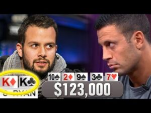 Bitcoin Millionaire in a $123,000 Pot!