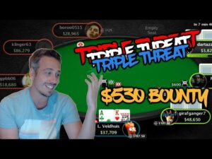 Pokerstars New TRIPLE THREAT Tournament!