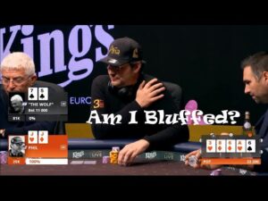 Phil Hellmuth is BLUFFED by The Wolf!