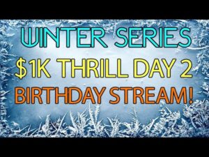 Lex Veldhuis &amp;#8211; Day 2 of the $1k Thrill with $130,000 Up Top!