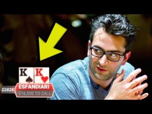 Esfandiari Gets Pocket Kings and an OUTRAGEOUS Deal!