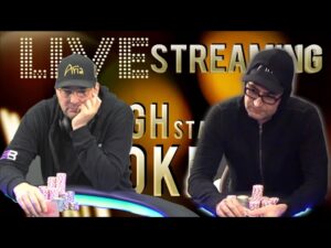 Hellmuth &amp;#038; Esfandiari BATTLE on Live at the Bike!