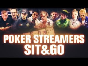 Poker Streamers SPECIAL Sit &amp;#038; Go!