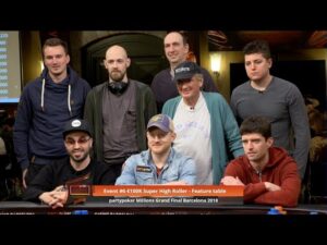 Millions Barcelona &amp;#8211; €100,000 Super High Roller Final Table