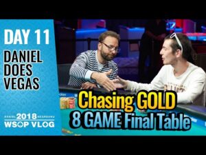 Daniel Negreanu 2018 WSOP VLOG: Day 11 &amp;#8211; 8 Game Final Table!
