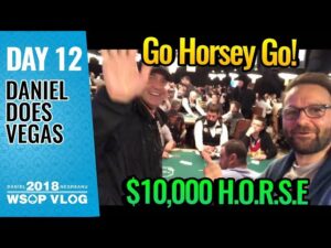 Daniel Negreanu 2018 WSOP VLOG: Day 12 &amp;#8211; Go Horsey Go!