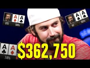 Jason Mercier Gets Dealt ACES THREE TIMES!