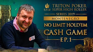 Triton Poker Cash Game Montenegro Episode 1