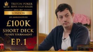 Triton Poker £100K Short Deck Episode 1