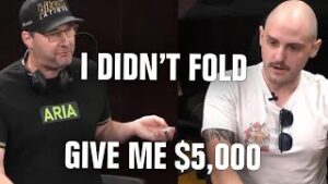 Did Phil Hellmuth Scam An Amateur?