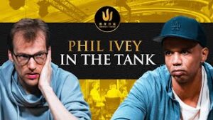 Can Phil Ivey find the right move with his tournament life at risk?