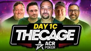 The Most Stacked Table EVER &amp;#8211; The Cage Cash Game Tournament Poker Hybrid