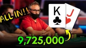 ALL IN for 9,725,000 at Five Diamond World Poker Classic