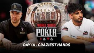 WSOP Main Event 2024 &amp;#8211; Crazy Hands on Day 1a ft Michael Mizrachi &amp;#038; Daniel Hachem