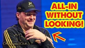 Phil Hellmuth Creates CHAOS By Moving All-in Blind!
