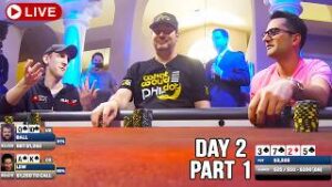 Our Best Poker Game Ever &amp;#8211; Livestream Remastered &amp;#8211; Day 2 Part 1