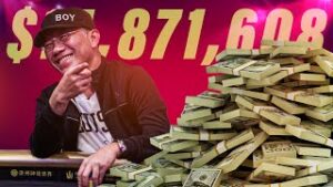 Greatest Run in Poker?! | $14,871,608 Main Event Triton London