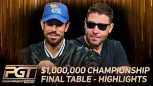 $1,000,000 PGT Championship Final Table Highlights with Jeremy Ausmus &amp;#038; Nick Schulman!