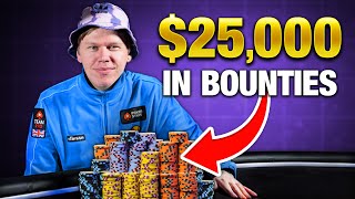 GIGANTIC Bounties on a $530 FINAL TABLE!