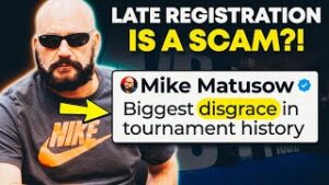Is Late Registration in Poker a Big SCAM?