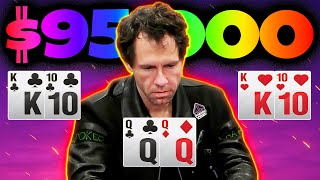 Jungleman Has QQ vs Pocket Aces