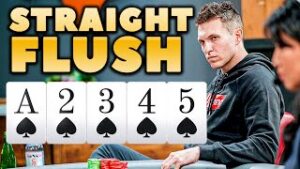 Doug Polk Making Straight Flushes 5 Times