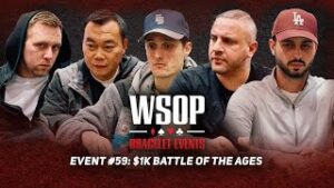 2025 WSOP $1,000 Battle of Ages Highlights! $335,390 to the Champion!