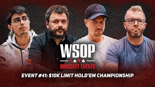 2025 WSOP $10K Limit Hold’em Final Table with Viktor...