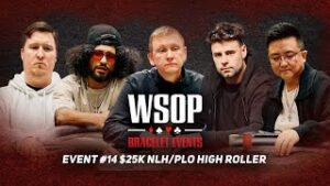 2025 WSOP $25K NLH / PLO High Roller Highlights!